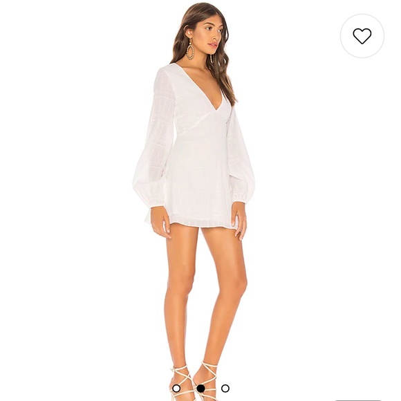 Ryland Dress in Ivory By Tularosa Size Small - Picture 4 of 10